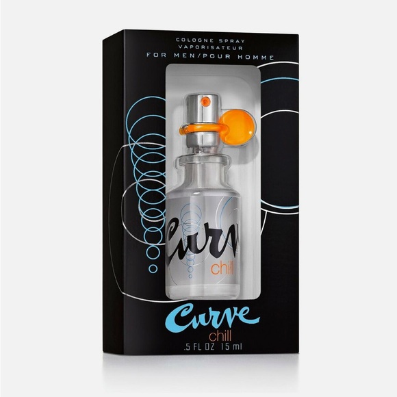 Liz Claiborne Curve Chill for Men Cologne Spray 0.5 OZ 2PC Set - Picture 1 of 8